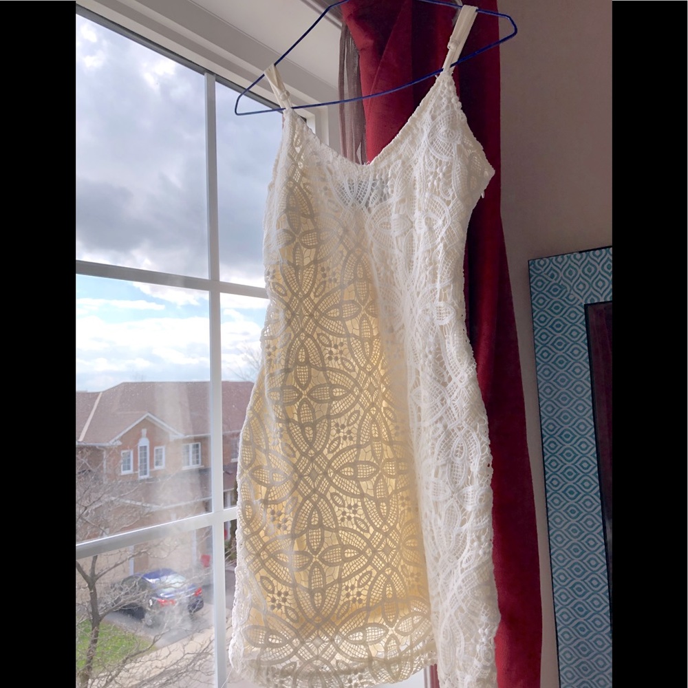 JACK spaghetti strap crochet dress women’s size 4
